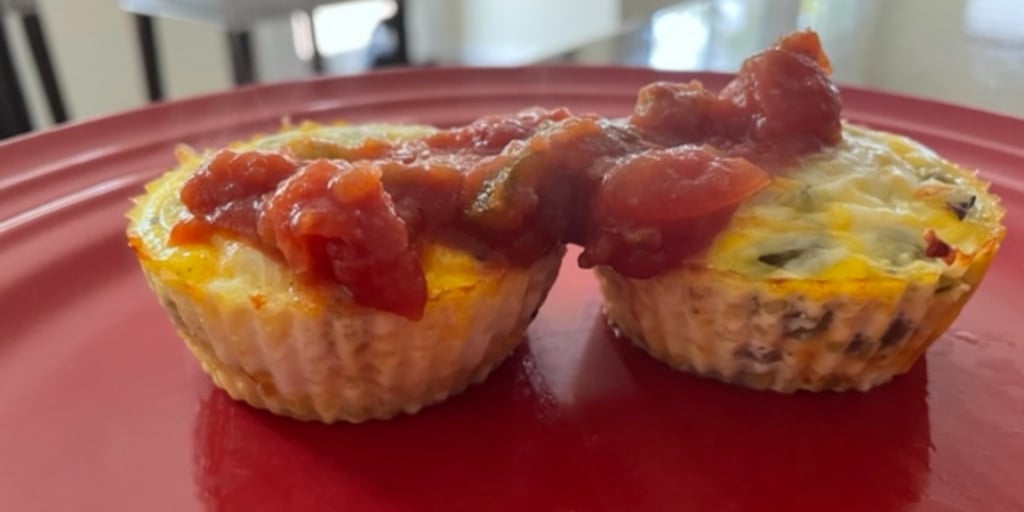 Meatless Friday Southwest Egg Muffins